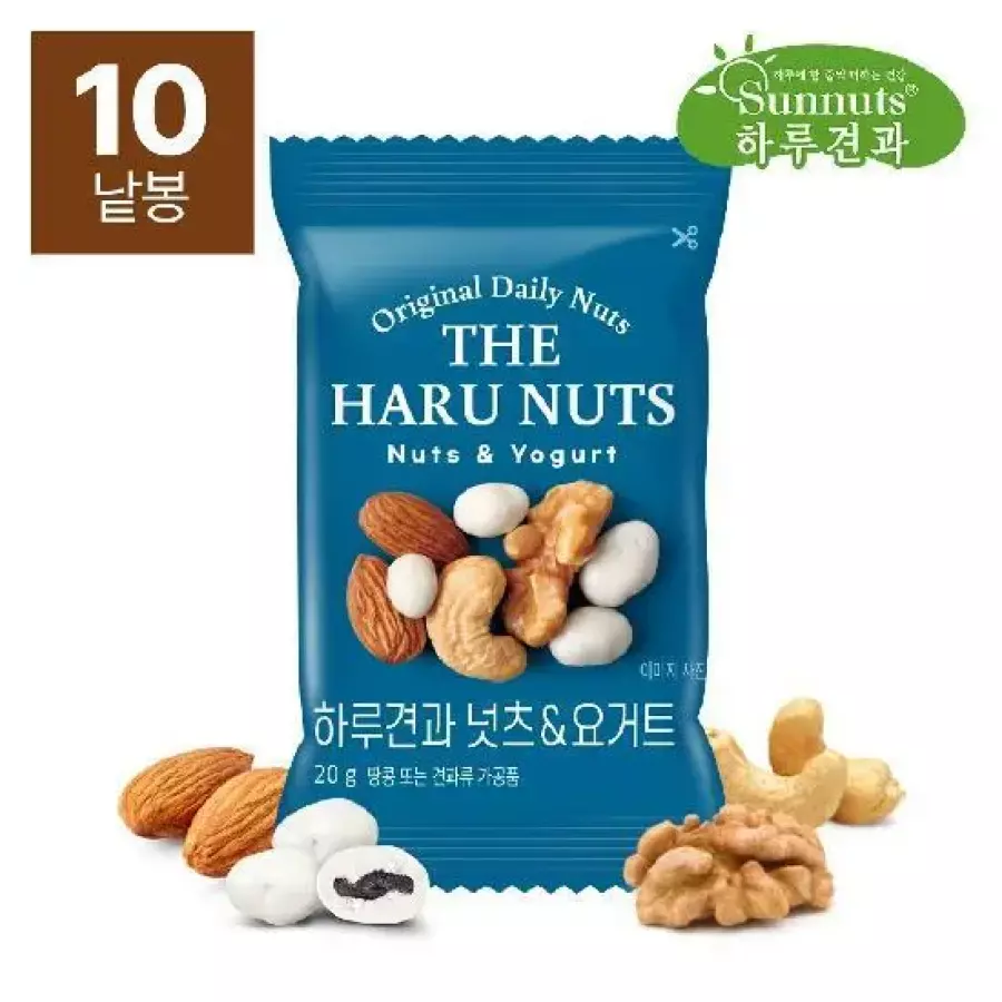 썬넛트 하루견과 넛츠앤요거트 20g (10개)_이미지