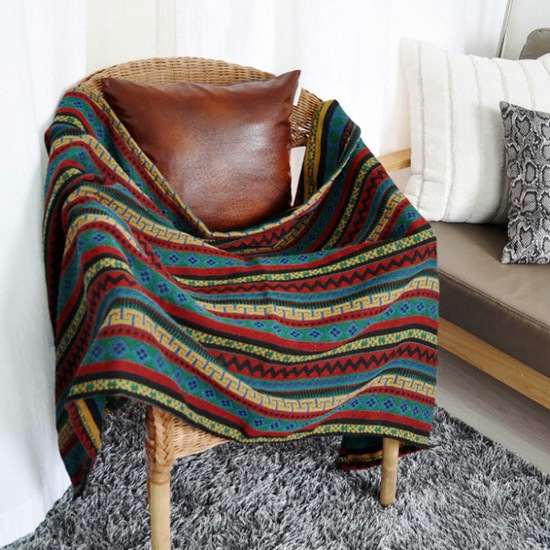 블랑드제이 리틀인디언 블랭킷 그린 (144x172cm)_이미지