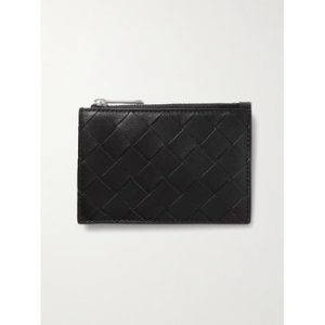 보테가베네타 Black Intrecciato Leather Zipped Cardholder black One Size TP5675_이미지