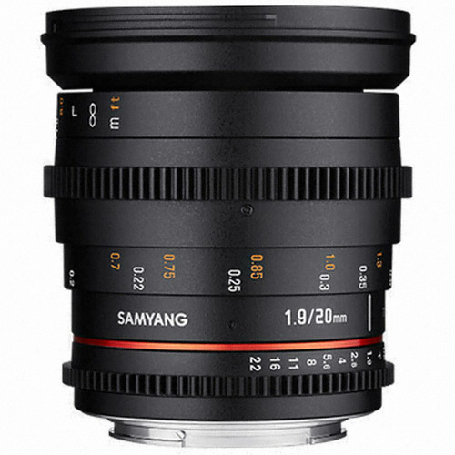 VDSLR 20mm T1.9 ED AS UMC 캐논 EF용