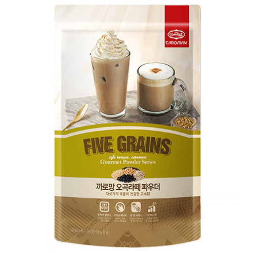 까로망 오곡라떼 파우더 500g (2개)