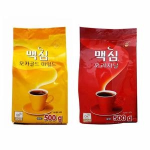 동서식품 맥심 커피 500g 오리지날 마일드 알커피 맥심_이미지
