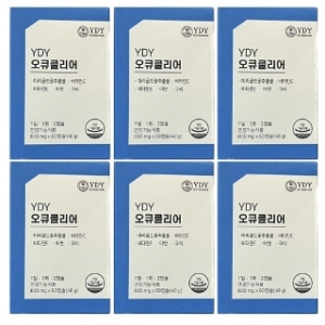 콜마비앤에이치 YDY 오큐클리어 60캡슐 (6개)_이미지