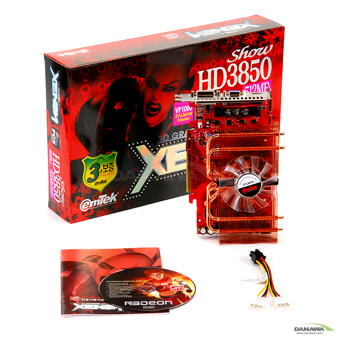 이엠텍 XENON 라데온 HD 3850 Show HDMI 512MB VF1000_이미지