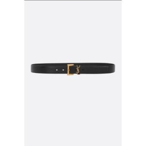 생로랑 Cassandre belt in grainy leather 634440DTI0W1000