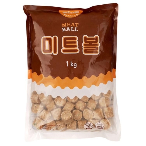 맘모스식품 미트볼 1kg (1개)_이미지