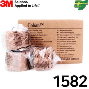 3M 코반 1582 36롤 탄력 압박 붕대 자가접착_이미지