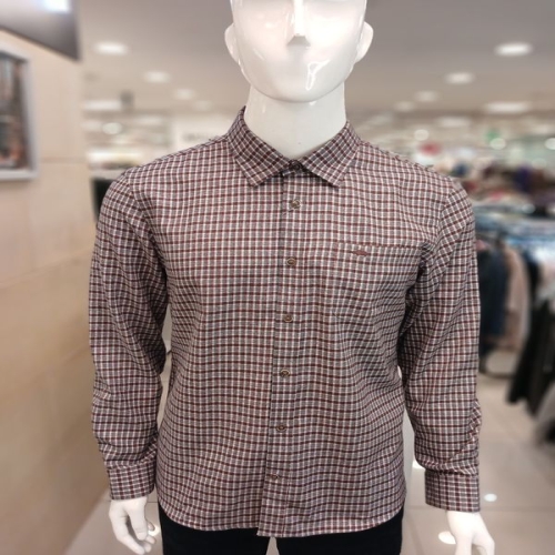 PAT 남성 웜브러시 잔체크 셔츠 1I-71504-600_2001_이미지