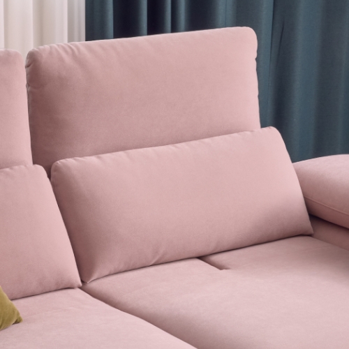 에싸 오아후 와이드 스윙기능 리브 패브릭 소파 3인용 (스툴별도)_이미지