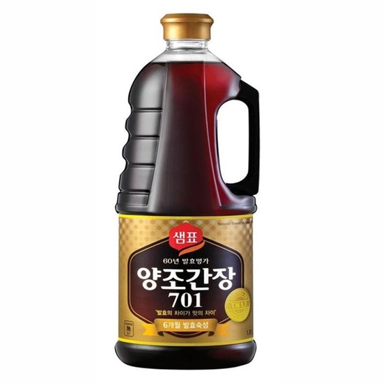 샘표식품 양조간장 701 1.8L (6개)_이미지