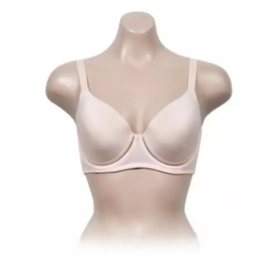 비비안 심플 베이직 풀컵 와이어 몰드 이중 날개 D컵 브라0049qb