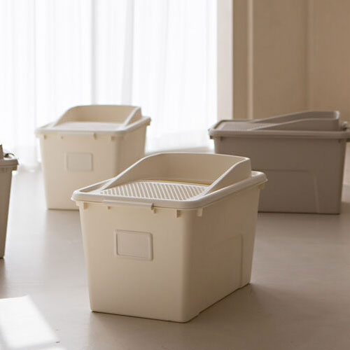 미도화학 리빙숲 밀크 대형 고양이 화장실