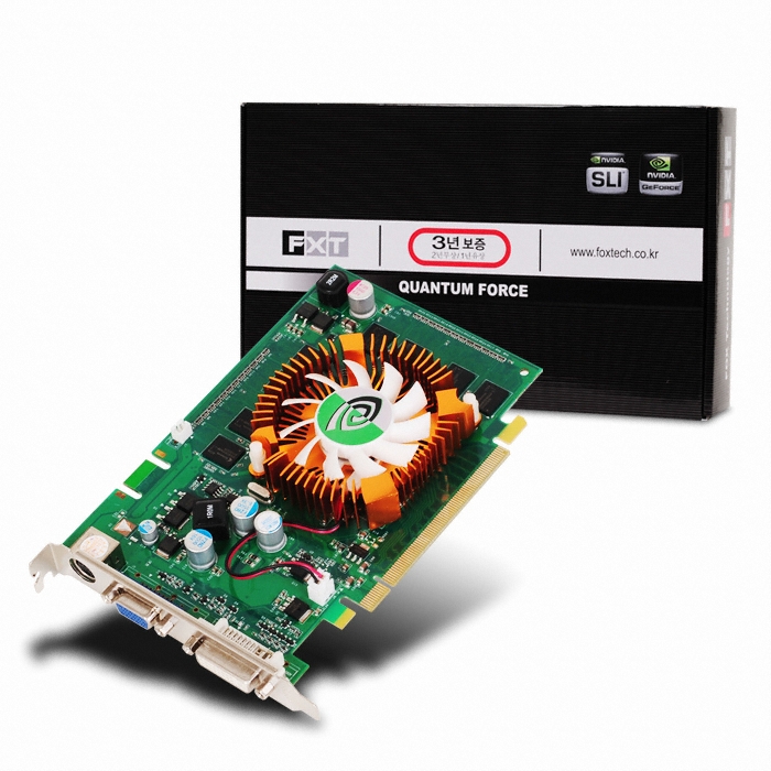 Foxtechnology 지포스 9400GT QUANTUM FORCE SE D2 512MB_이미지