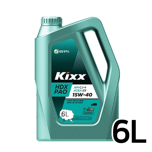 GS칼텍스 킥스 HDX PAO 15W40 6L_이미지