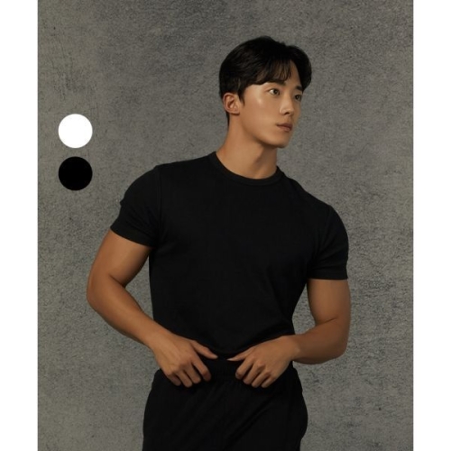 무신사 스탠다드 국내 MUSINSA STANDARD SPORTS 짐 머슬핏 코어 숏 슬리브 2color M42001ATS31 53930_이미지