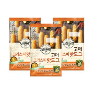 CJ제일제당 고메 크리스피 핫도그 400g (3개)