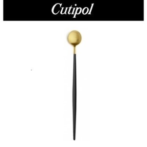 큐티폴 고아 블랙 롱드링크 스푼