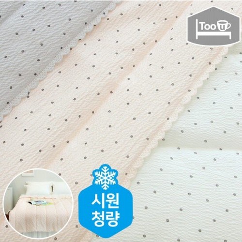 투유바이조희선 투유 서아 스노우리플 여름 차렵이불 (싱글 S)_이미지