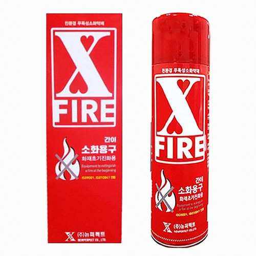뉴퍼펙트  엑스파이어 차량용 간이소화기 340ml
