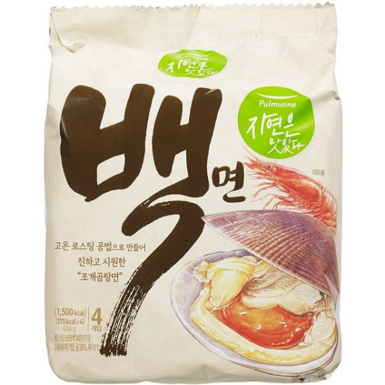 풀무원 자연은 맛있다 백면 101.5g (4개)