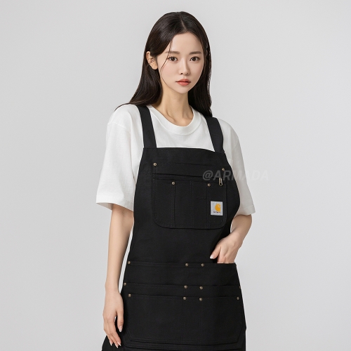 106667 에이프런 앞치마 블랙
