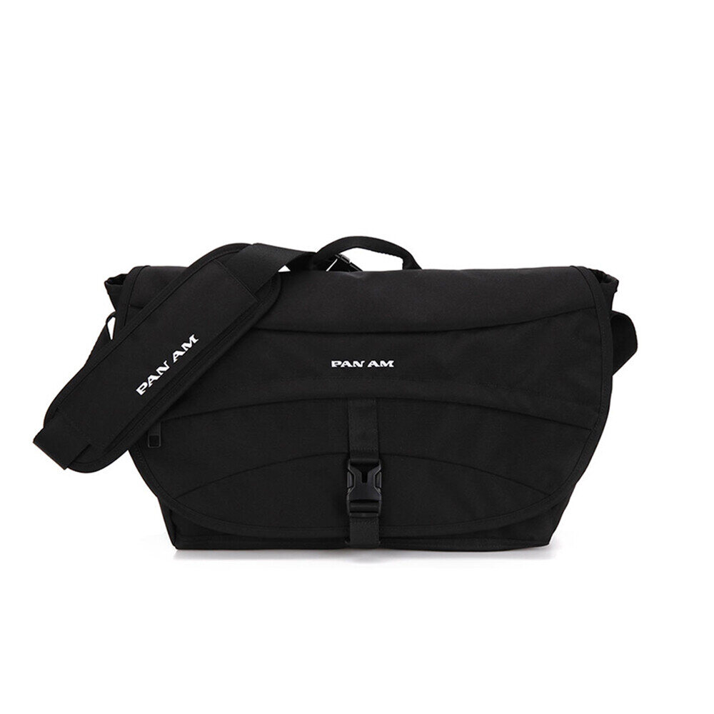 팬암 마일 스몰 메신저백 PQEBMB02150BK-W
