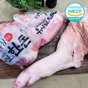 디에스미트 한돈 족발 생족발 돼지족 전족 후족 장족 우시산한돈_이미지