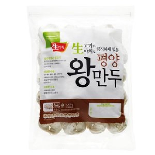 풀무원 생가득 평양 왕만두 1.4kg이미지입니다. 누르면 해당 게시물로 새창이동합니다.