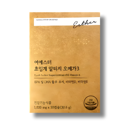여에스더 초임계 알티지 오메가3 30정 (8개)_이미지