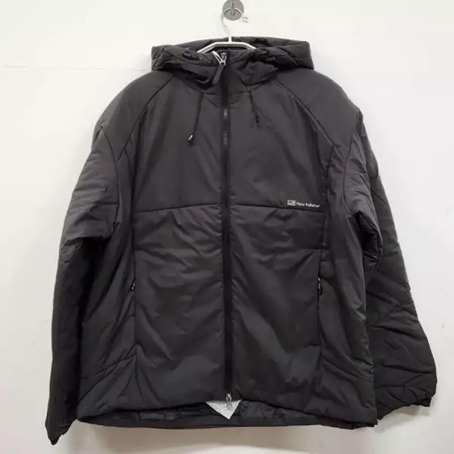 <b>뉴발란스</b> UNI 헤리티지 클라우드 후드 <b>패딩</b> 자켓 NBNQG41933 CHARCOAL
