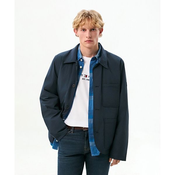TOMMY HILFIGER 라이트 웨이트 패커블 코어 재킷 T12G0WOT030MT1DW5 147931