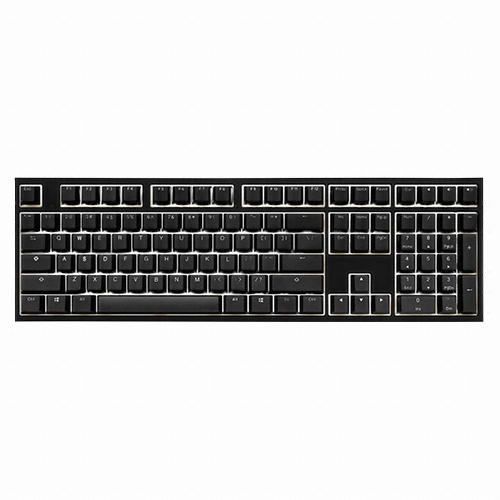 Ducky ONE 2 WHITE LED SEAMLESS PBT 이중사출 한글 (저소음 적축)