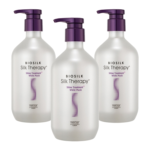 실크테라피 샤인 트리트먼트 플러스 화이트머스크 500ml (3개)_이미지