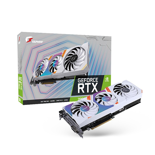 COLORFUL iGame 지포스 RTX 2060 Ultra OC D6 12GB White_이미지