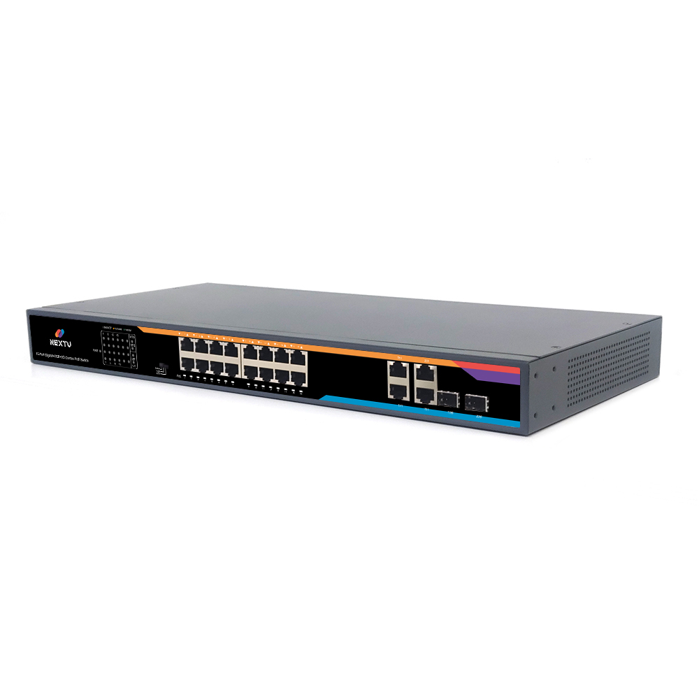 �������������ͽ� �ؽ�Ʈ NEXT-POE3018SFP-250 AI������ PoE ����ġ���