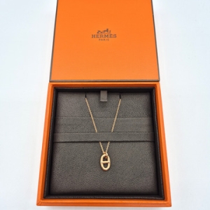 에르메스 샹달 목걸이 로즈골드 스몰 H108615B00_이미지