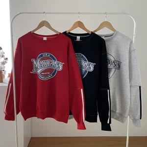 빅사이즈사랑해요 Q255L312 컴포로고라인배색기모티 TS