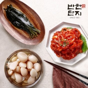 반찬단지 명이나물 1Kg + 오징어젓 1Kg
