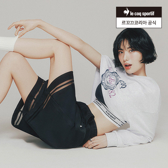 르꼬끄 백매쉬 크롭 레이어드 셋업 QQ122LFS21_이미지