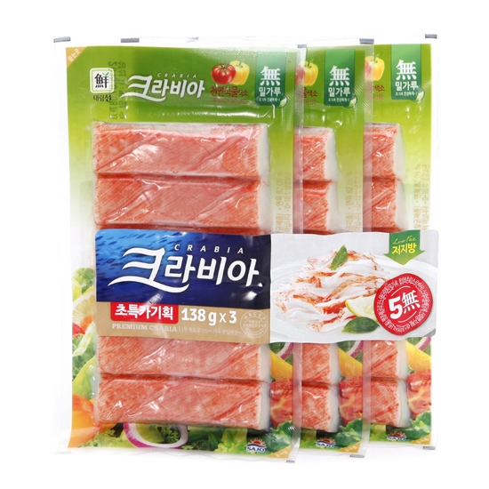 사조대림 대림선 대림 크라비아 138g [3개]