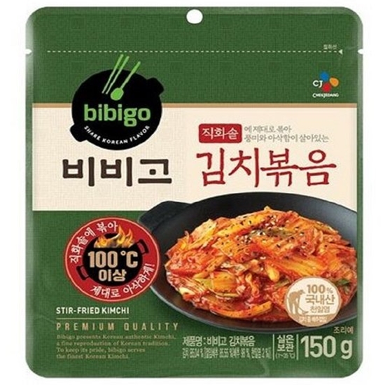 CJ제일제당 비비고 김치볶음 150g (5개)
