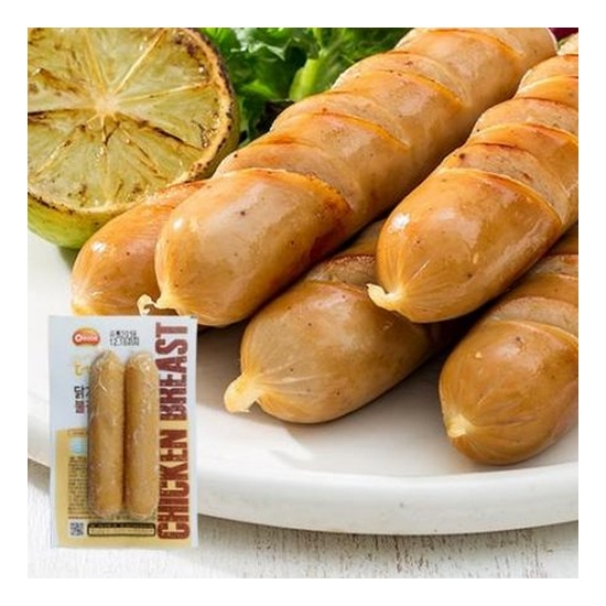 오쿡  더 슬림한 닭가슴살 소시지 불갈비맛 100g (10개)