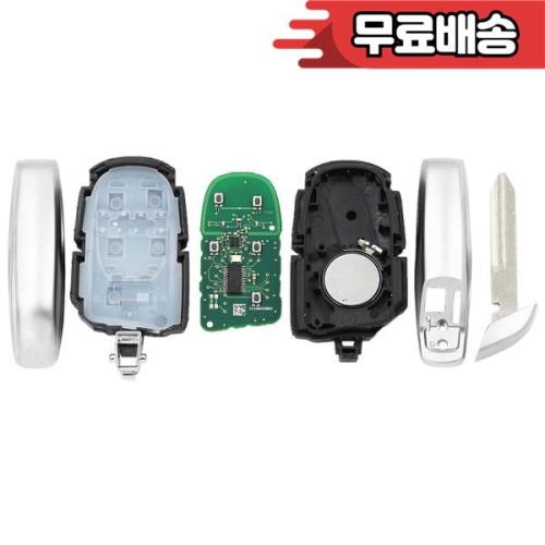 콰트로포르테 르반떼 4버튼 433Mhz PCF7953 PCF7945 46칩 스마트 리모트 자동차 키 M3N-7393490 ..