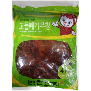 반찬단지 고들빼기무침 4kg 1개_이미지