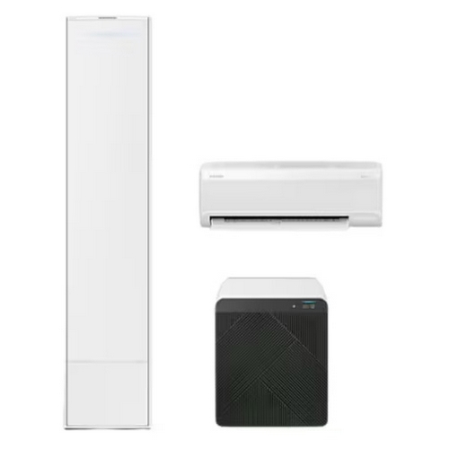 삼성전자 비스포크 AI 무풍콤보 갤러리 청정 AF80F18D25WRS + 큐브 Air AX053B810HND ((전국)기본설치비 포함)