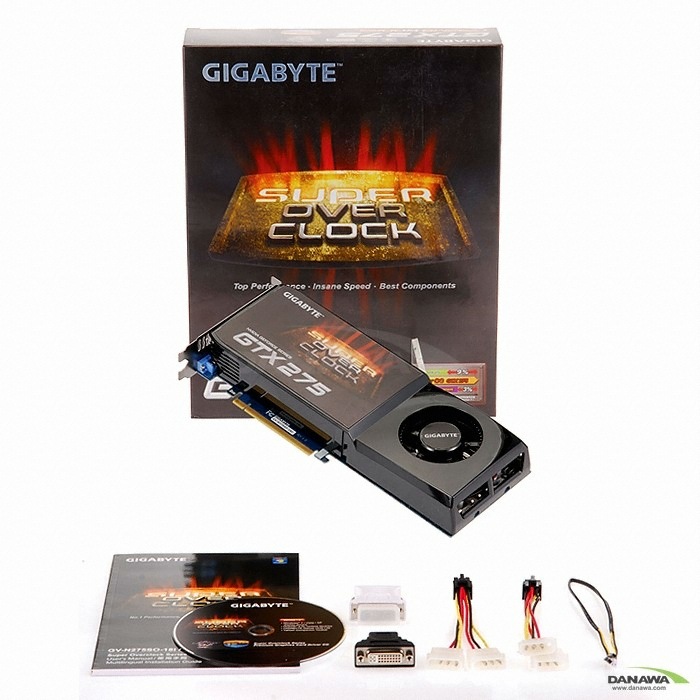 GIGABYTE 지포스 GTX275 UDV Super-Over Edition 1.8GB_이미지