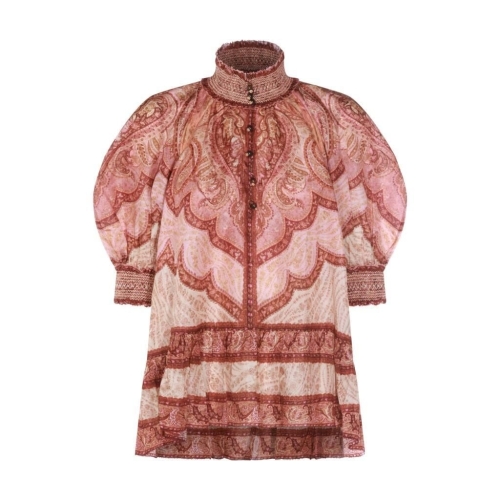 짐머만 S27 5655TRS262TBML 여성 뷔스티에 민소매 티셔츠 나시 크롭티 블라우스 데님 탑 반팔_이미지