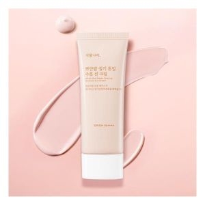 식물나라 뽀얀쌀 생기 톤업 수분 선 크림 100ml (1개)
