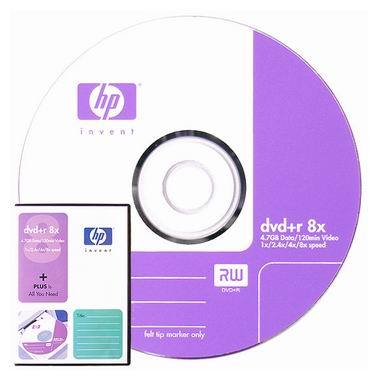 HP DVD+R 4.7GB 8x �������̽� 50��