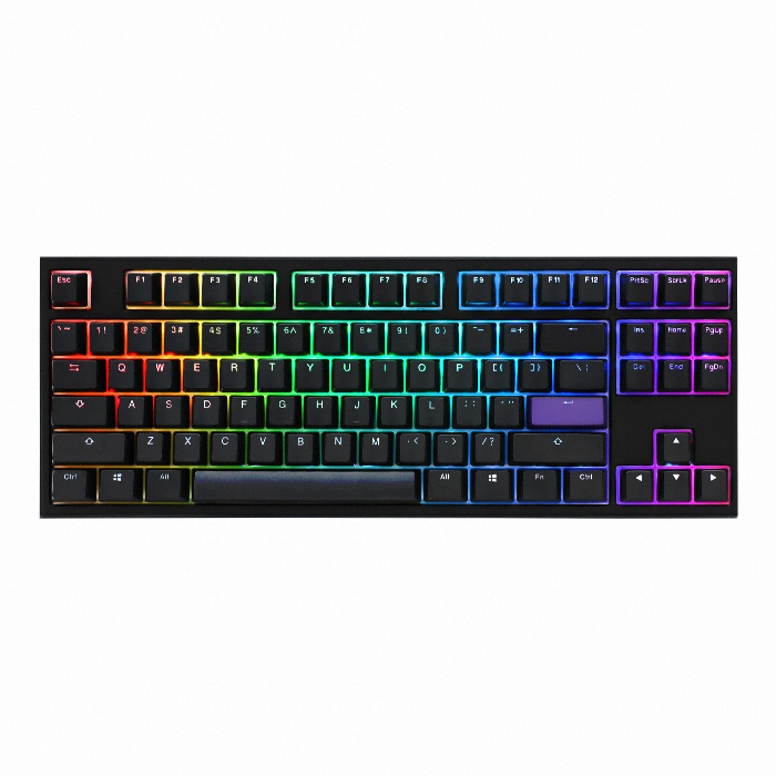 Ducky ONE 2 TKL RGB SEAMLESS PBT 이중사출 한글 (저소음 적축)_이미지